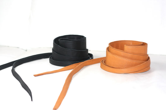Leather Wrap Belt