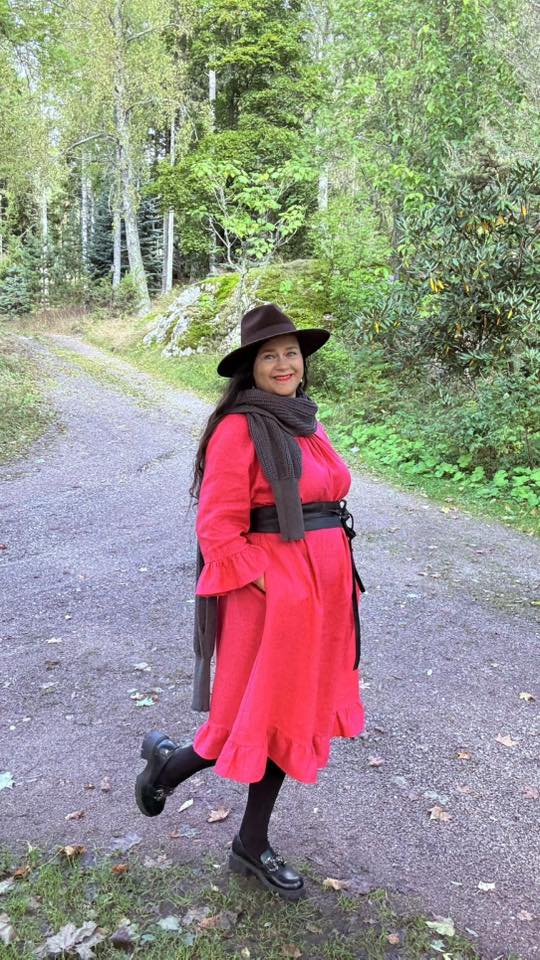 Marie Pellavamekko Vadelma