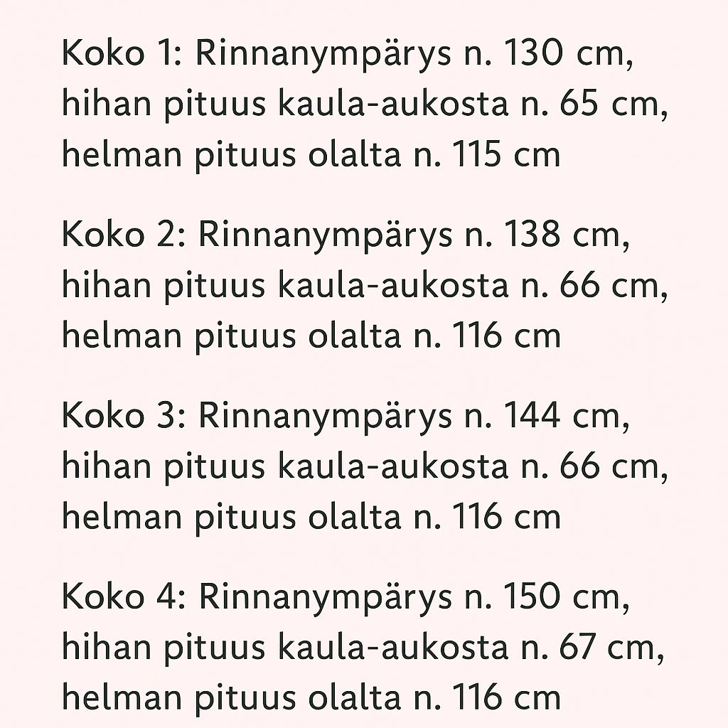 Bella Pellavamekko Punainen