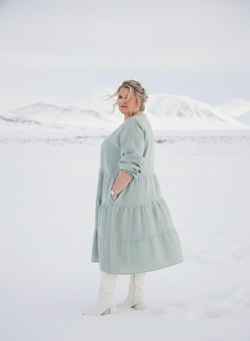 Sofie Linen Dress Beige 