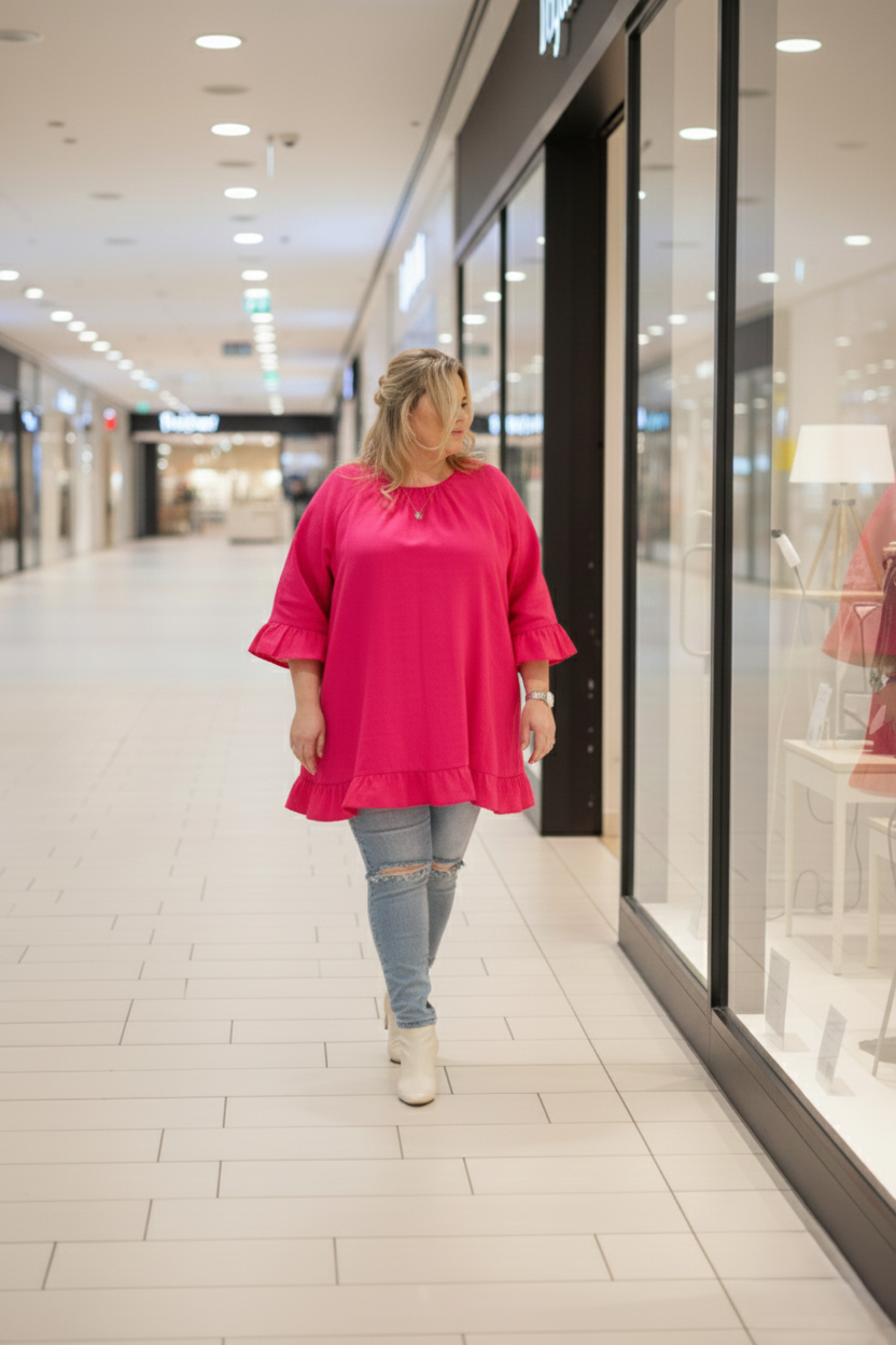 Marie Pella Tunic Pink 