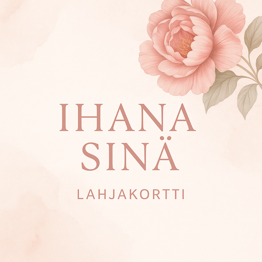 Lahjakortti, ilahduttaa aina