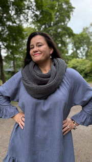 Marie Pella Tunic Blue Grey