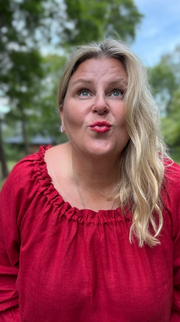 Bella Pellavamekko Punainen