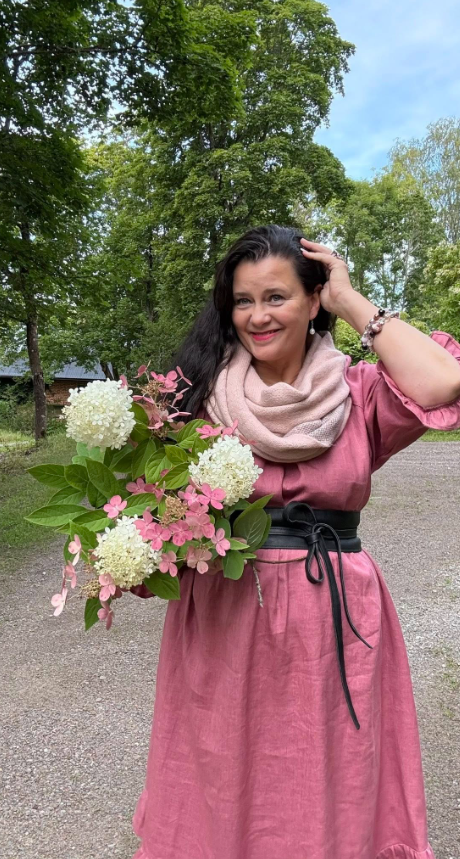 Marie Pellavamekko Rosa