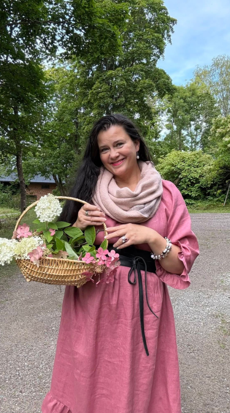 Marie Pellavamekko Rosa