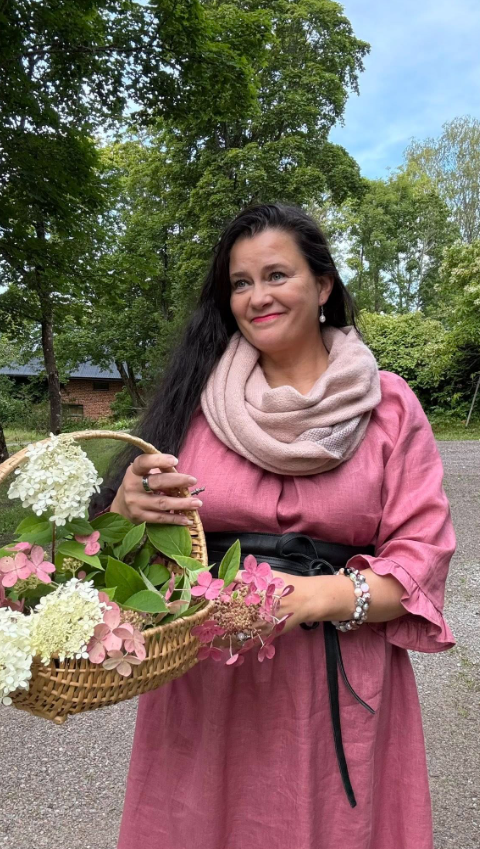 Marie Pellavamekko Rosa