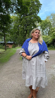 Bella Pellavamekko Harmaa