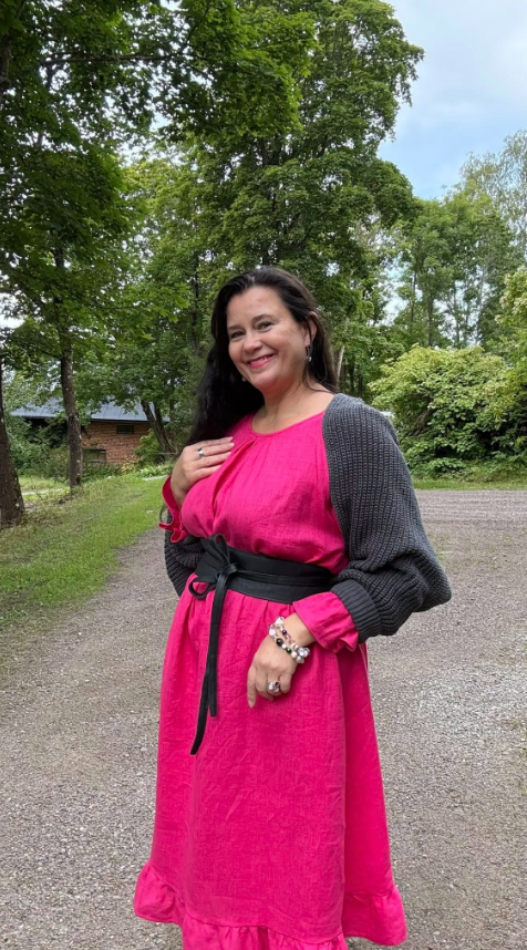 Marie Pellavamekko Vadelma