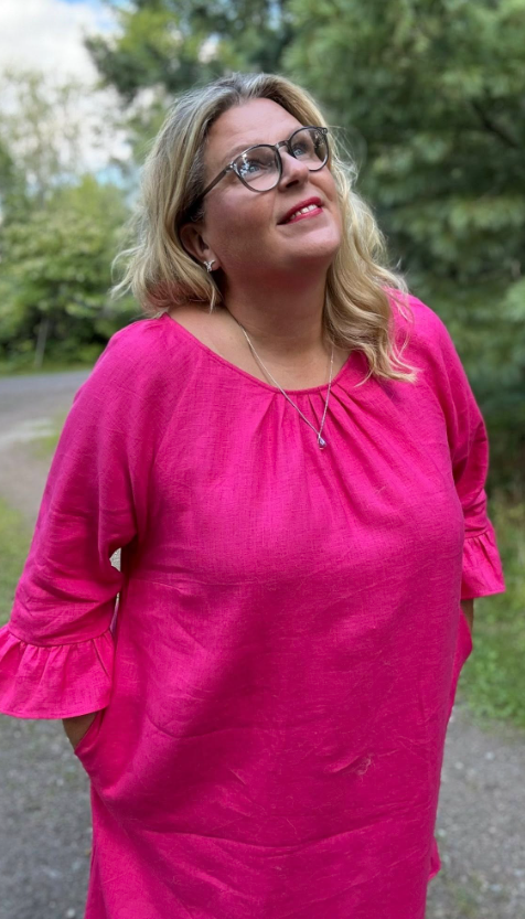 Marie Pellavamekko Vadelma
