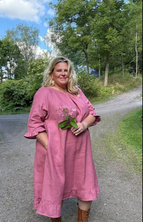 Marie Pellavamekko Rosa